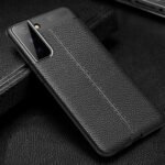 For Samsung Galaxy S21 5G Litchi Texture TPU Shockproof Case(Black)