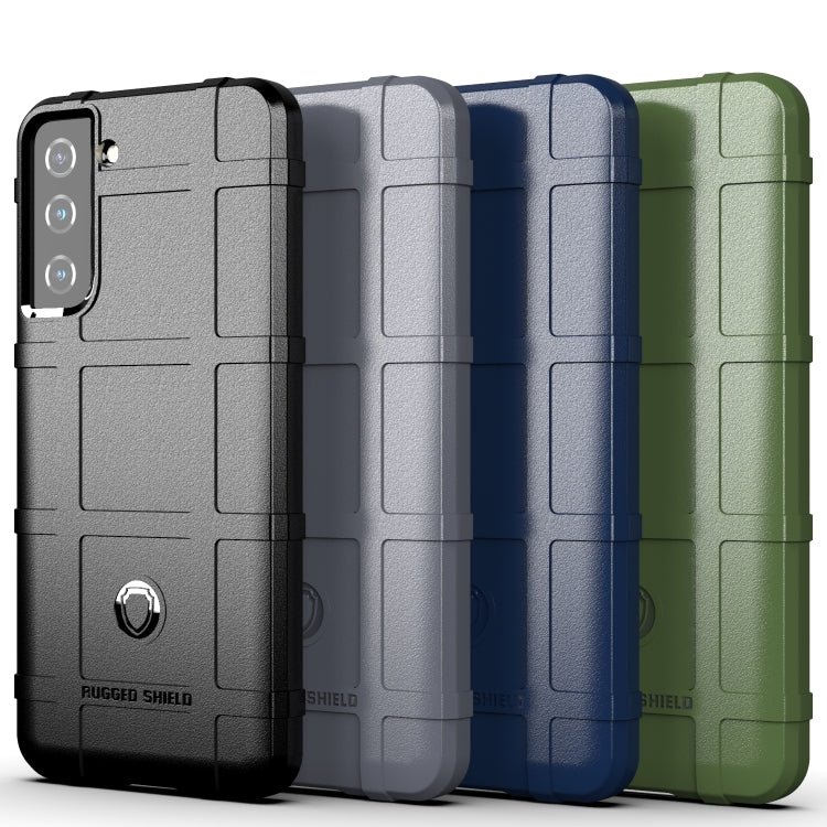For Samsung Galaxy S21 5G Full Coverage Shockproof TPU Case(Army Green)
