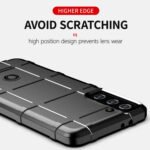 For Samsung Galaxy S21 Plus 5G Full Coverage Shockproof TPU Case(Army Green)