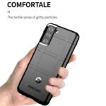 For Samsung Galaxy S21 Plus 5G Full Coverage Shockproof TPU Case(Army Green)