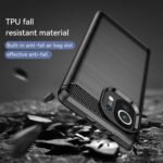 For Xiaomi Mi 11 Brushed Texture Carbon Fiber TPU Case(Black)