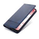 For Xiaomi Mi 11 AZNS Magnetic Calf Texture Horizontal Flip Leather Case with Card Slots & Holder & Wallet(Dark Blue)