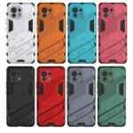 For Xiaomi Mi 11 Punk Armor 2 in 1 PC + TPU Shockproof Case with Invisible Holder(Red)
