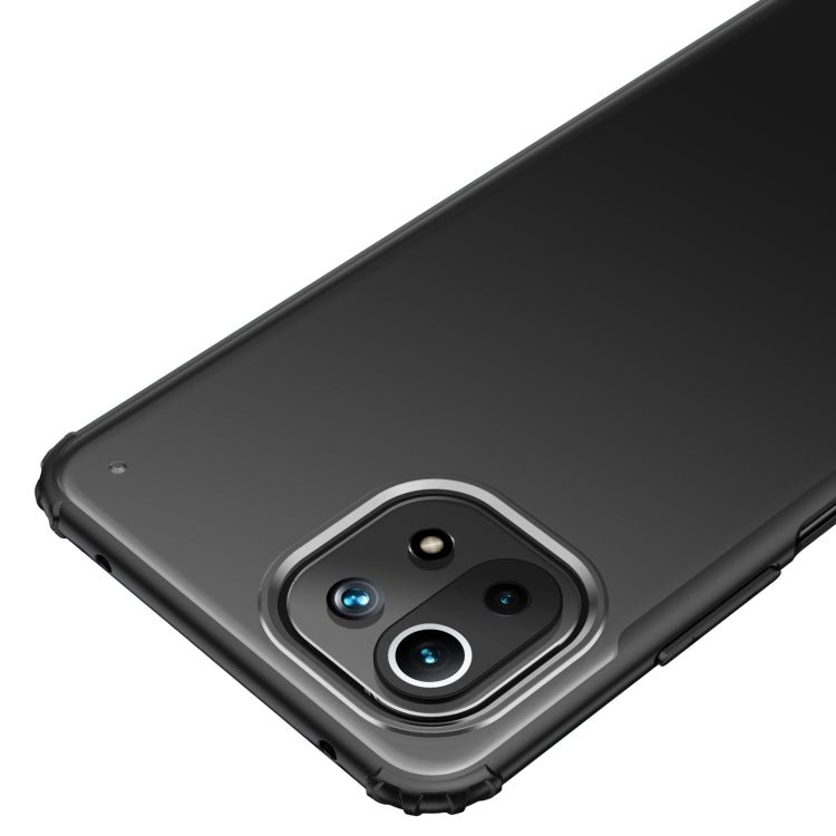 For Xiaomi Mi 11 Lite Four-corner Shockproof TPU + PC Protective Case(Transparent)