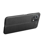 For Xiaomi Mi 11 Lite Litchi Texture TPU Shockproof Case(Black)