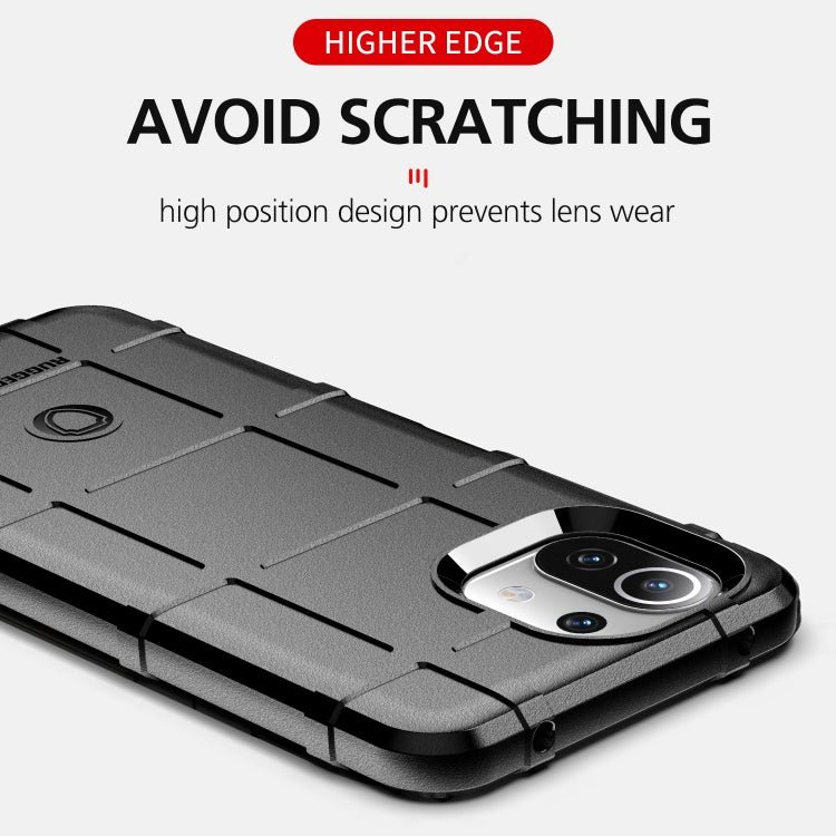 For Xiaomi Mi 11 Lite Full Coverage Shockproof TPU Case(Black)