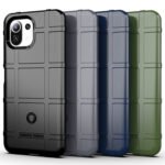 For Xiaomi Mi 11 Lite Full Coverage Shockproof TPU Case(Grey)