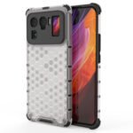 For Xiaomi Mi 11 Ultra Shockproof Honeycomb PC + TPU Case(White)