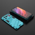 For Xiaomi Mi 11 Ultra Punk Armor 2 in 1 PC + TPU Shockproof Case with Invisible Holder(Blue)