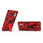 For Xiaomi Mi 11 Ultra Supersonic PC + TPU Shock-proof Protective Case with Holder(Red)