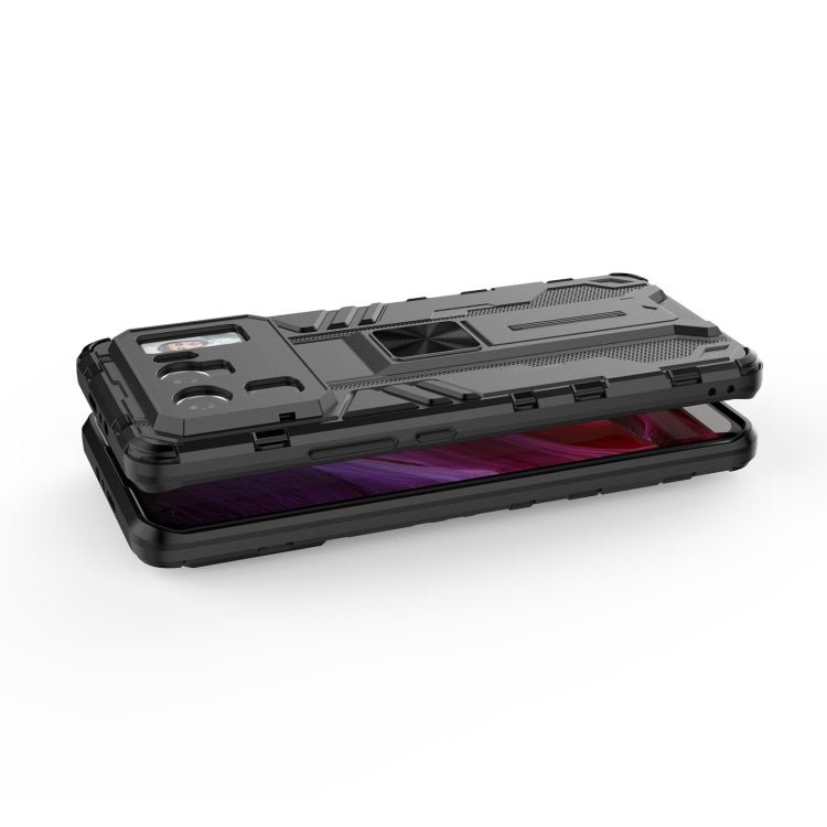 For Xiaomi Mi 11 Ultra Supersonic PC + TPU Shock-proof Protective Case with Holder(Red)
