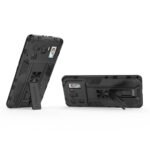 For Xiaomi Mi 11 Ultra Supersonic PC + TPU Shock-proof Protective Case with Holder(Black)