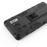 For Xiaomi Mi 11 Ultra Supersonic PC + TPU Shock-proof Protective Case with Holder(Black)