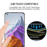 For Xiaomi Mi 11 Pro Full Glue 9H HD 3D Curved Edge Tempered Glass Film(Black)