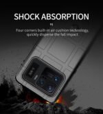 For Xiaomi Mi 11 Ultra Shockproof Shield Full Coverage Silicone Case(Black)