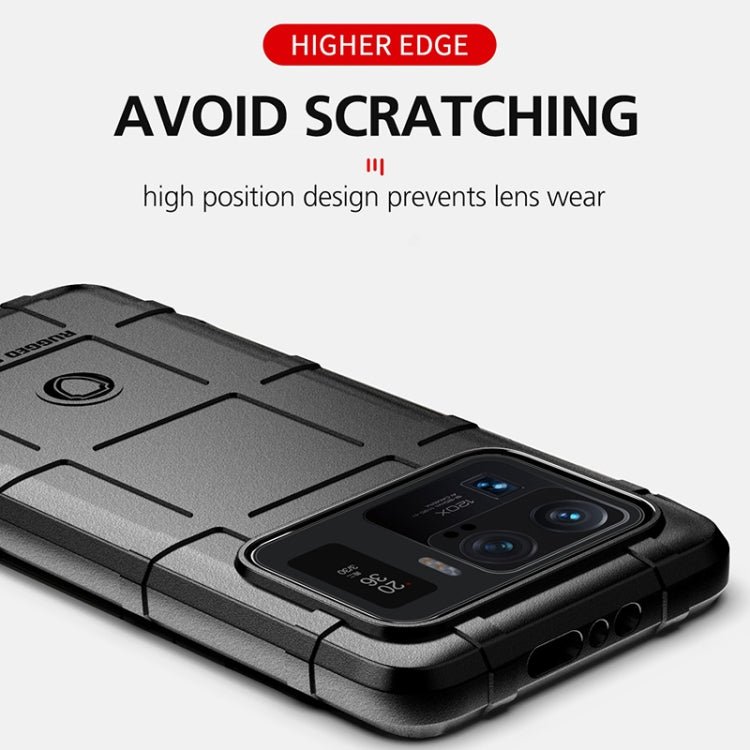 For Xiaomi Mi 11 Ultra Shockproof Shield Full Coverage Silicone Case(Black)