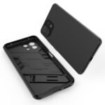 For Xiaomi Mi 11 Lite Punk Armor 2 in 1 PC + TPU Shockproof Case with Invisible Holder(White)