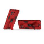 For Xiaomi Mi 11 Supersonic PC + TPU Shock-proof Protective Case with Holder(Red)