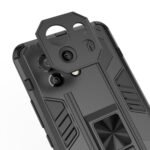 For Xiaomi Mi 11 Supersonic PC + TPU Shock-proof Protective Case with Holder(Dark Blue)