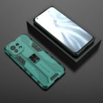 For Xiaomi Mi 11 Supersonic PC + TPU Shock-proof Protective Case with Holder(Green)