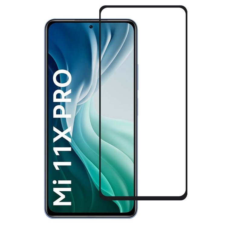 For Xiaomi Mi 11X Pro Full Glue Full Screen Tempered Glass Film