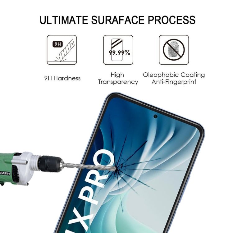 For Xiaomi Mi 11X Pro Full Glue Full Screen Tempered Glass Film