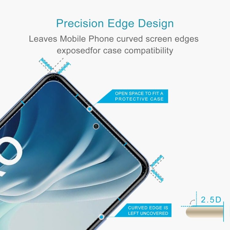 For Xiaomi Mi 11X Pro 0.26mm 9H 2.5D Tempered Glass Film