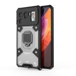 For Xiaomi Mi 11 Ultra Space PC+TPU Ring Holder Protective Case(White)