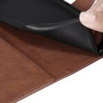 For Xiaomi Mi 11 Lite Solid Color Horizontal Flip Protective Leather Case with Holder & Card Slots & Wallet & Photo Frame & Lanyard(Brown)
