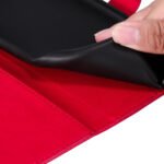 For Xiaomi Mi 11 Lite Solid Color Horizontal Flip Protective Leather Case with Holder & Card Slots & Wallet & Photo Frame & Lanyard(Red)