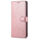 For Xiaomi Mi 11 Lite AZNS Skin Feel Calf Texture Horizontal Flip Leather Case with Card Slots & Holder & Wallet(Rose Gold)