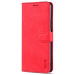 For Xiaomi Mi 11 Lite AZNS Skin Feel Calf Texture Horizontal Flip Leather Case with Card Slots & Holder & Wallet(Red)