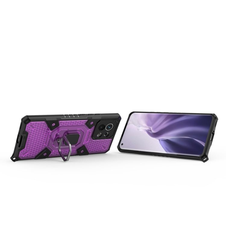 For Xiaomi Mi 11 Space PC+TPU Ring Holder Protective Case(Purple)