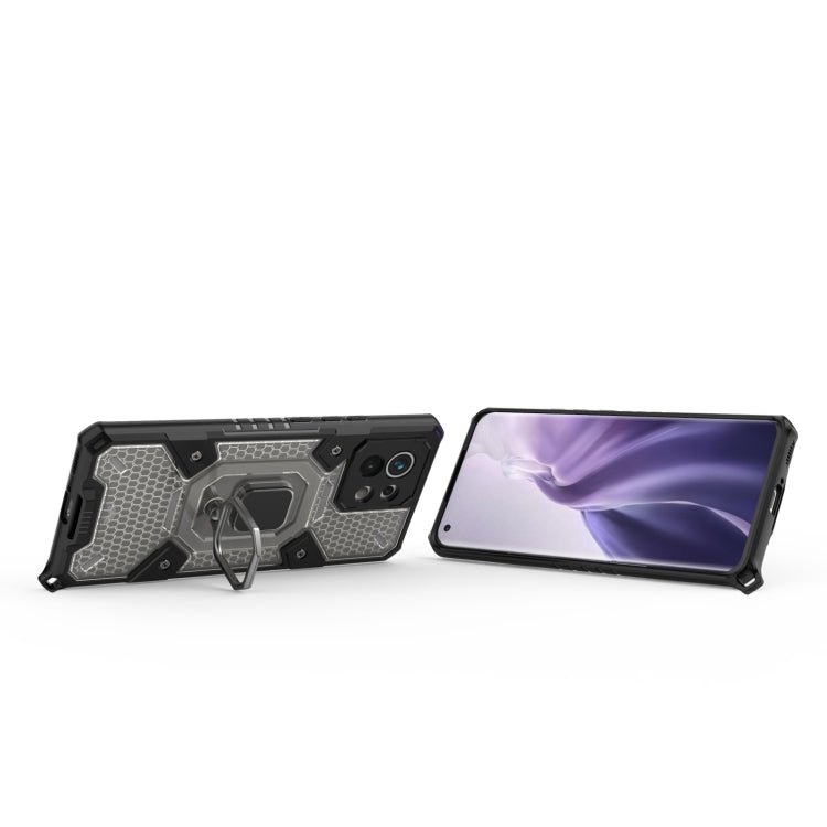 For Xiaomi Mi 11 Space PC+TPU Ring Holder Protective Case(Grey)