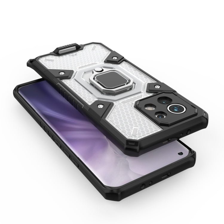 For Xiaomi Mi 11 Space PC+TPU Ring Holder Protective Case(Grey)