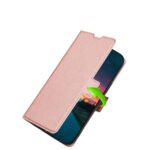 For Xiaomi Mi 11 Ultra Ultra-thin Voltage Side Buckle PU + TPU Horizontal Flip Leather Case with Holder & Card Slot(Rose Gold)