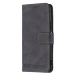 For Xiaomi Mi 11 Lite Magnetic Clasp RFID Blocking Anti-Theft Leather Case with Holder & Card Slots & Wallet(Black)