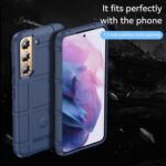 For Samsung Galaxy S22 5G Full Coverage Shockproof TPU Phone Case(Blue)