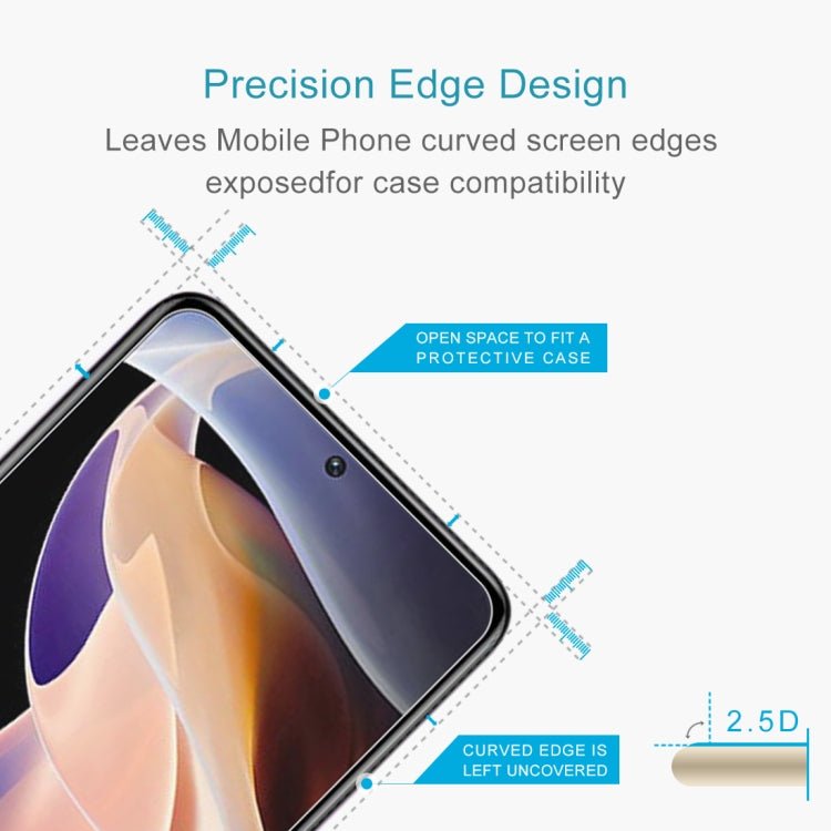 For Xiaomi Redmi Note 11 Pro 5G / 4G / 11 Pro+ / 11E Pro / POCO F4 / Poco X4 Pro 0.26mm 9H 2.5D Tempered Glass Film