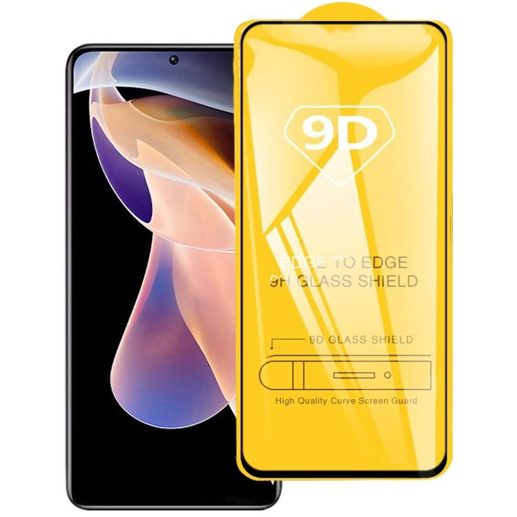 For Xiaomi Redmi Note 11 Pro 5G / 4G / 11 Pro+ / 11E Pro / POCO F4 / Poco X4 Pro 9D Full Glue Full Screen Tempered Glass Film
