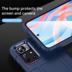 For Xiaomi Redmi Note 11 5G Full Coverage Shockproof TPU Phone Case(Blue)