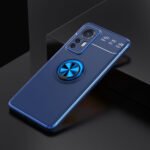 For Xiaomi 12 Ring Holder 360 Degree Rotating TPU Case(Blue)
