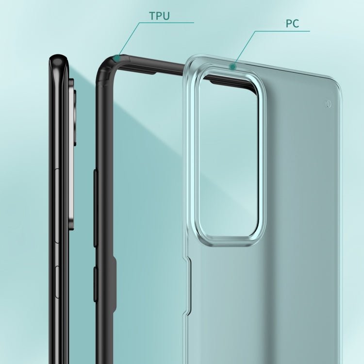 For Xiaomi 12 Pro Four-corner Shockproof TPU + PC Phone Case(Black)