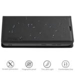 For Samsung Galaxy S22+ 5G LC.IMEEKE LC-001 Series PU + TPU Color Matching Frosted Leather Phone Case(Black)