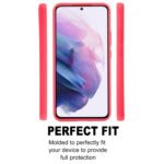For Samsung Galaxy S22+ 5G GOOSPERY PEARL JELLY Shockproof TPU Phone Case(Rose Red)