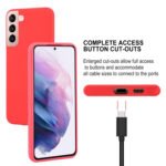 For Samsung Galaxy S22+ 5G GOOSPERY PEARL JELLY Shockproof TPU Phone Case(Rose Red)