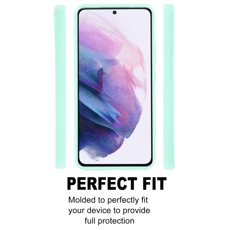 For Samsung Galaxy S22+ 5G GOOSPERY SOFT FEELING Liquid TPU Soft Case(Mint Green)