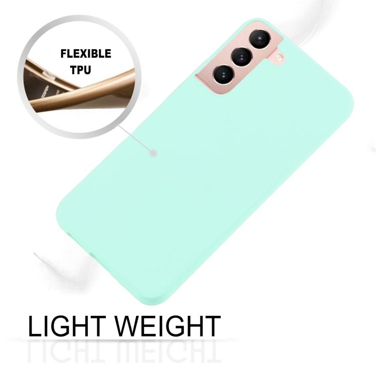 For Samsung Galaxy S22+ 5G GOOSPERY SOFT FEELING Liquid TPU Soft Case(Mint Green)