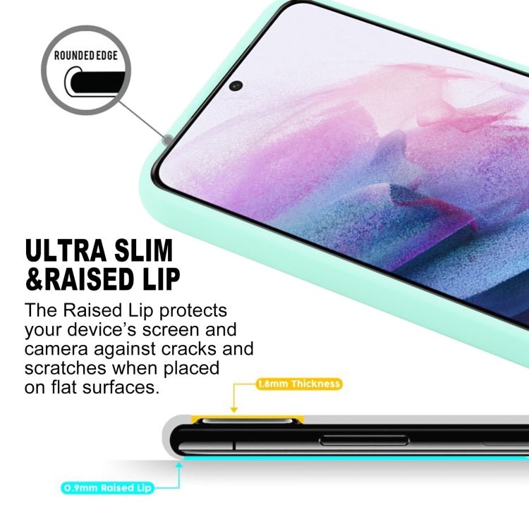 For Samsung Galaxy S22+ 5G GOOSPERY SOFT FEELING Liquid TPU Soft Case(Mint Green)
