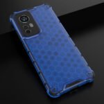 For Xiaomi 12 5G Shockproof Honeycomb PC + TPU Phone Case(Blue)